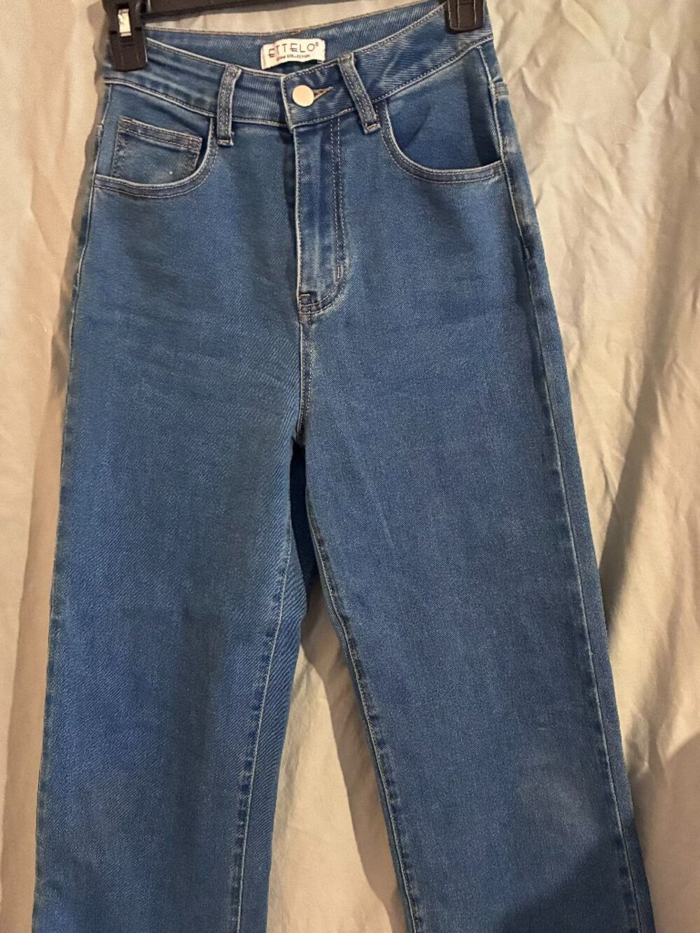 Ettelo Jeans Women's size 2 Wide leg Y2k